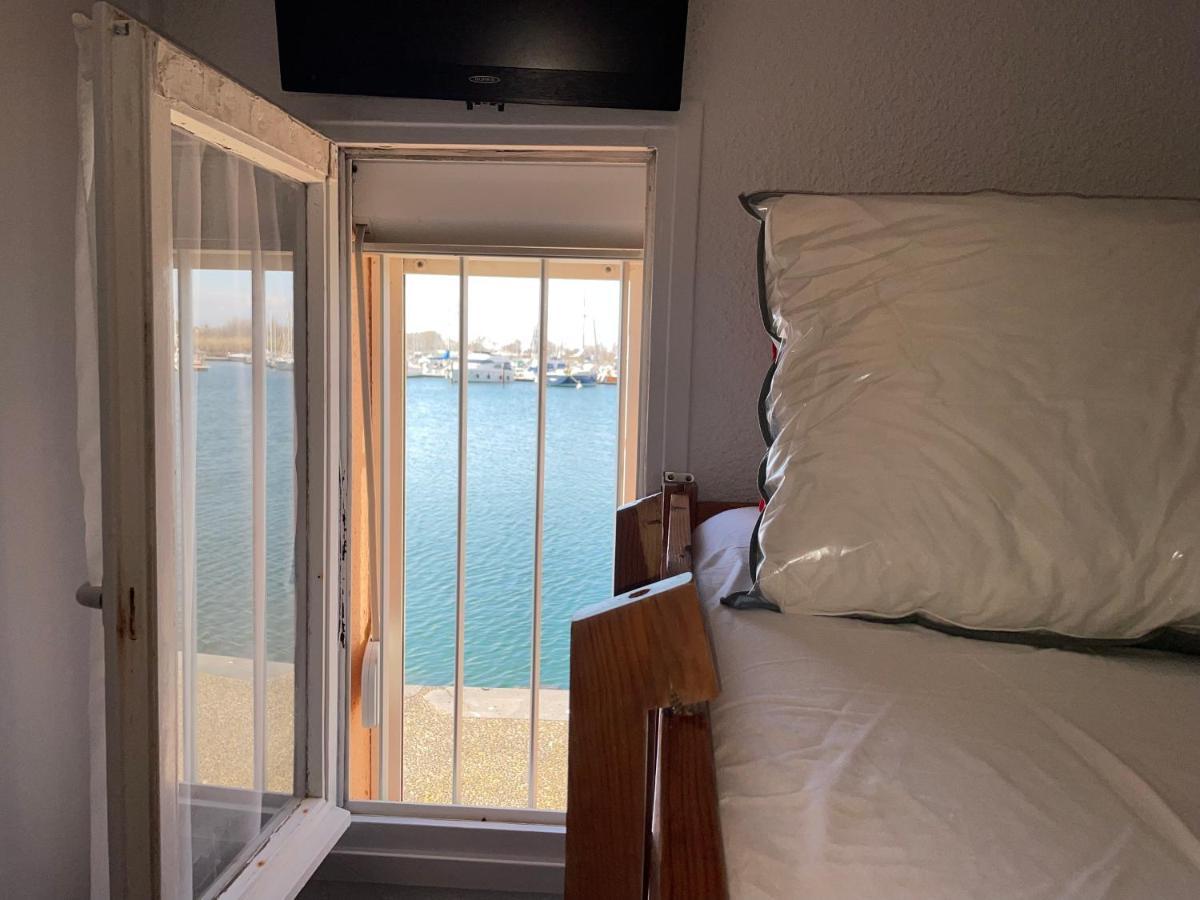 Studio - Les Pieds Dans L'Eau Agreable En Toutes Saisons 4 Couchages - Climatisation - Parking Prive - Piscine Sur Mer - Vue Magnifique Et Rare - Situation Optimum - Les Argonautes - Ile Des Pecheurs - Cap D'Agde Exterior foto